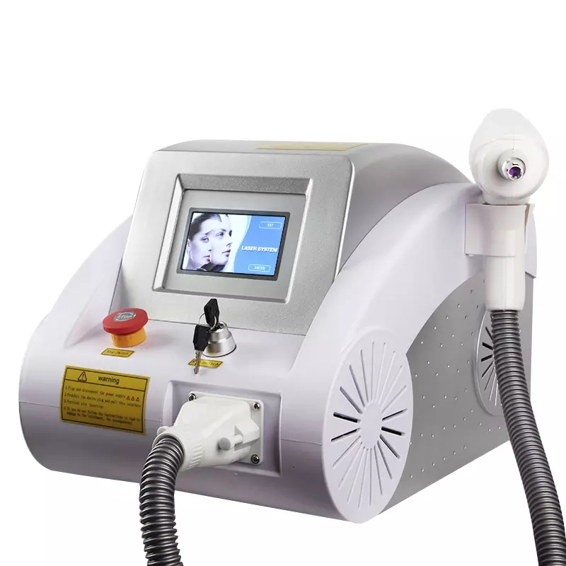 Multifunkční stolní počítač 3 In1 Q Switch ND YAG Tattoo Laser Removal Pigments Removal Laser Carbon Peel Device, uhlíková kůra, ND YAG laser, laserový strojna odstranění tetoo (3 vlnové délky: 1320nm, 1064nm ,, 532nm)